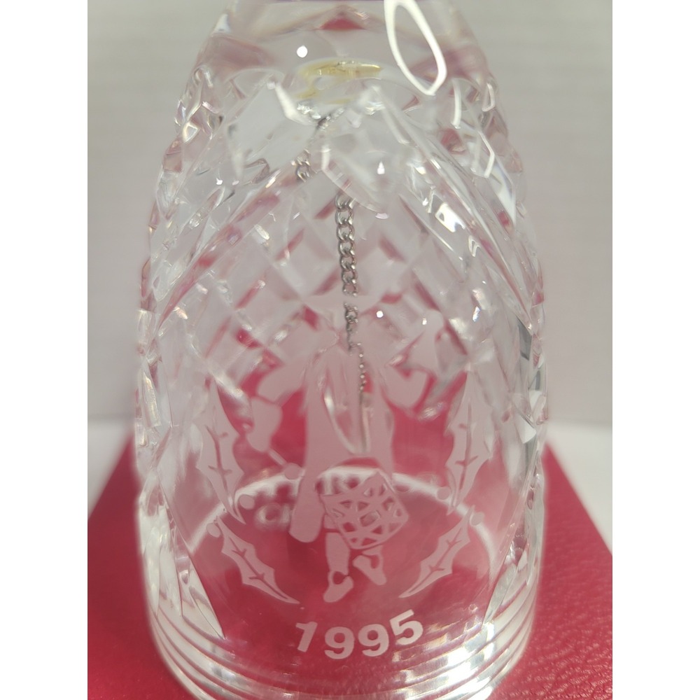 Waterford crystal bell 1995 12 days of Christmas drummer boy excellent